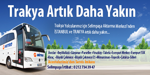  Metro Turizm Selimpaşa Aktarma Merkezi Açıldı