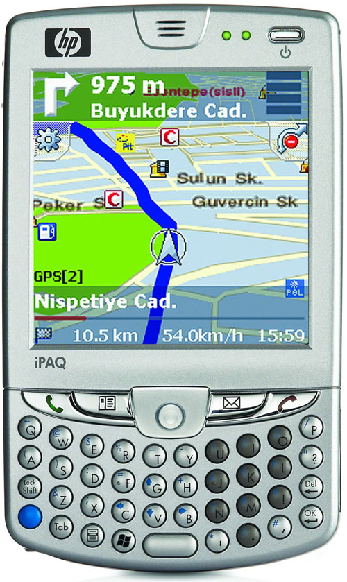  HP IPAQ HW 6515 (GSM,PDA,GPS,QWERT KLAVYE)