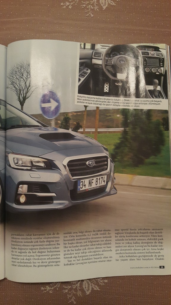  Subaru Levorg kullanıcı TESTi