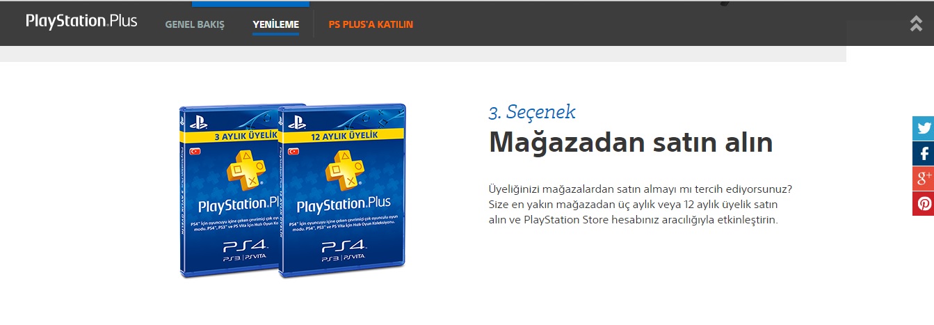 Playstation store turkey ps plus
