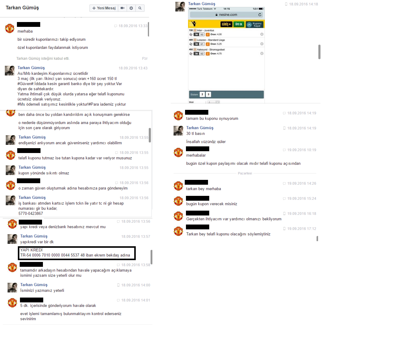  Facebook İddaa ( Bahis ) Dolandırıcılarına Kanmayın!  (İfşa)>>