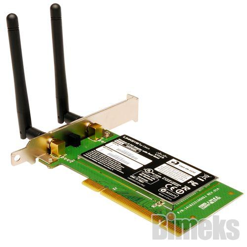  Linksys WMP600N 300Mbps Kablosuz Dual Band PCI Kart
