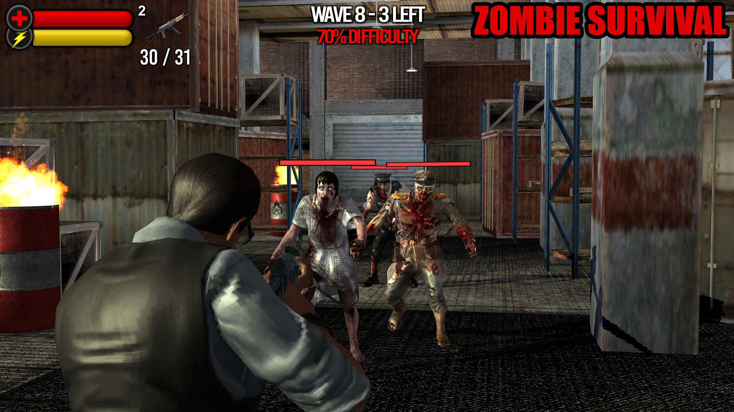 Yeni Mobil Oyunum - Zombie Survival - Android & IOS (Desteklerinizi Bekliyorum)