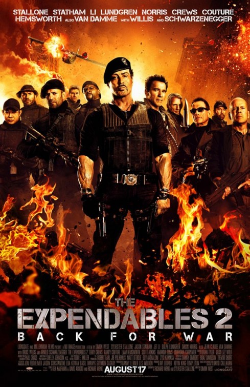  The Expendables 2 (2012) | Stallone - Van Damme - Norris - Willis -  Schwarzenegger