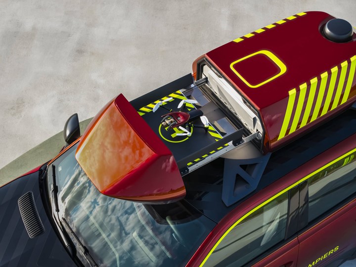 Renault, acil durumlara özel geliştirilen konsept aracını tanıttı