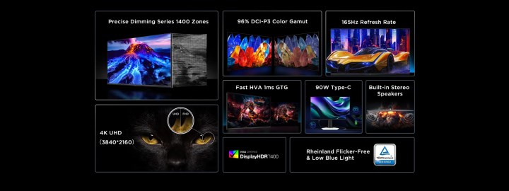 TCL, QD-Mini LED oyun monitörlerini piyasaya sürdü