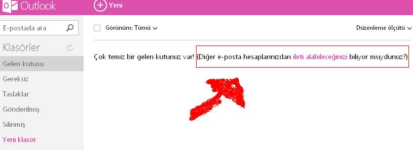  Hotmail'den Outlook'a Geçiş!