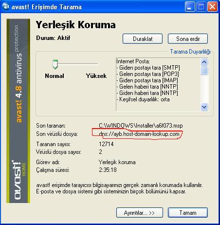  NETE İLK GİRDİĞİMDE AVAST BU SİTEYİ ENGELLİYOR AMA SİLEMİYOR (SS) :((