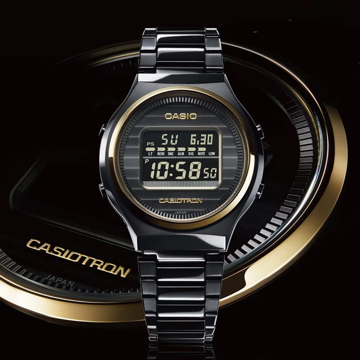 Casio'nun efsanesi geri döndü: İlk dijital takvimli saat Casiotron, 50. yılında yenilendi