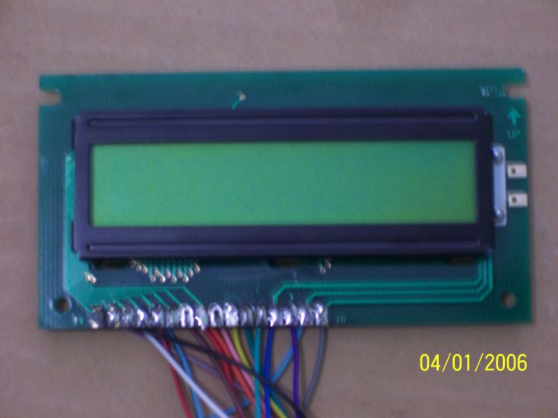  LCD bağlantı pinleri