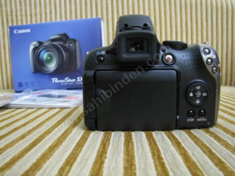  ANKARADA SIFIR CANON SX20 JAPAN VE TÜRKÇE MENÜ