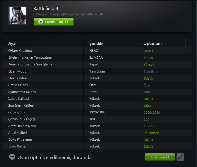  ~ Battlefield 4'te FPS Yükseltmek [ DETAYLI ANLATIM ]