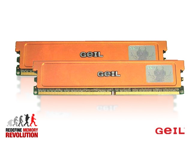  SATILIK GEİL 2X1 GB DDR2 800MHZ ULTRA DUAL KİT (4-4-4-12)satıldı