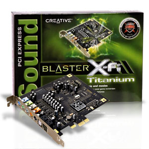  CREATIVE SB X-FI TITANIUM PCIE