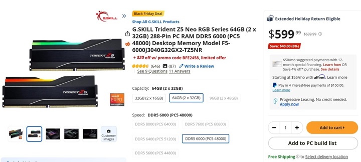 RAM fiyatları kontrolden çıktı: DDR5 RAM’ler artık PS5’ten pahalı