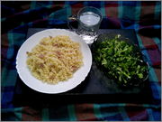  Öğle Yemeği -> Ton Balıklı Makarna + Salata