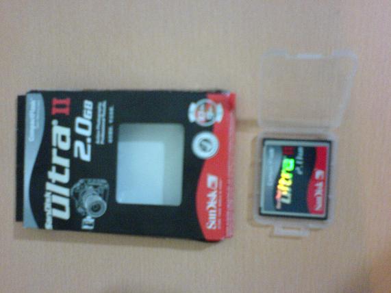 2GB SanDisk Ultra II CF + Kart Okuyucular + DDR 333 Notebook Ram'ler