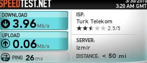  *-*-*Speedtest Verilerimizi paylaşalım*-*-*