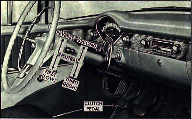  Eski araçlardaki koldan manuel vites nasıl kullanılıyor?