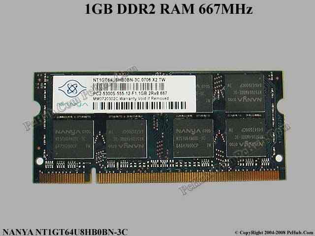  SATILIK/TAKASLIK 2x1GB DDR2 667 RAM...