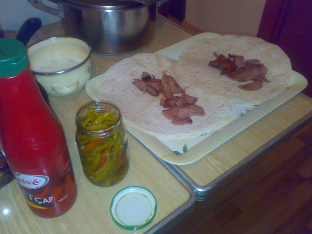  evde lavaş,döner,resimlerle