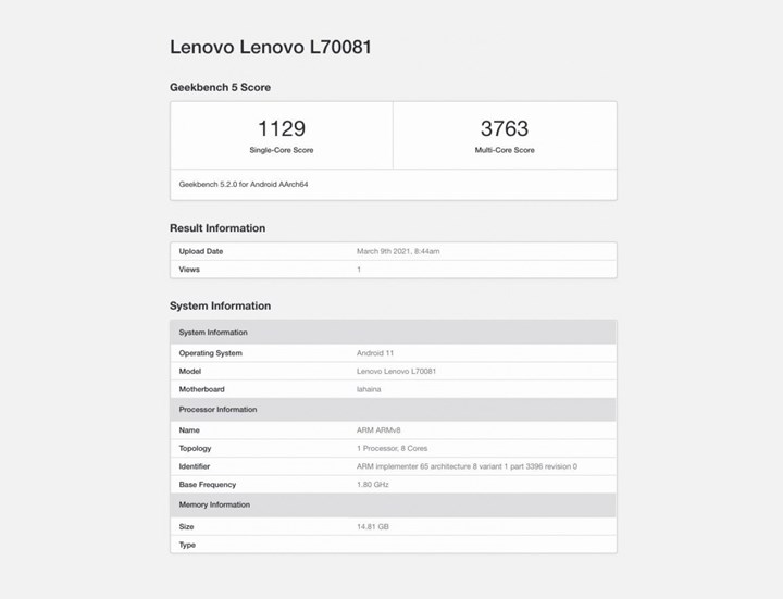 Lenovo Legion 2 Pro özellikleri sızdırıldı