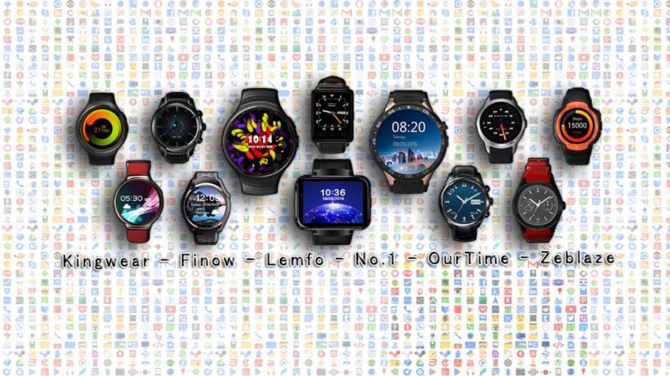 KingWear - Finow - Lemfo - No.1 - OurTime - Zeblaze Android Smart Watch Ortak Destek Grubu