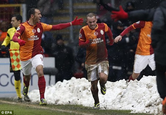  Wesley Sneijder Galatasaray'da (KAP)  (Ana Konu)