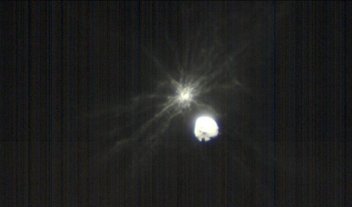 NASA’nın DART uzay aracı asteroitle çarpıştı: Ortaya bu görüntüler çıktı!