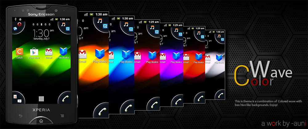  [ROM: GB WT19i] X-WALKMAN Ultimate -  Sola Kilit Ekranı ve Color Wave Tema Ekledi...