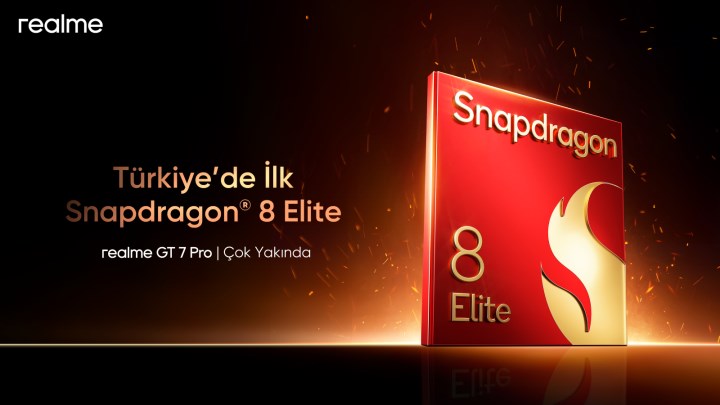 Snapdragon 8 Elite işlemcili Realme GT7 Pro Türkiye'de satılacak!