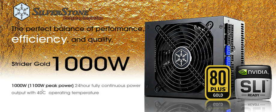 Silverstone Strider Gold 1000W ST1000G İncelemesi