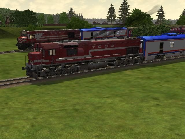  TCDD tren similatörü