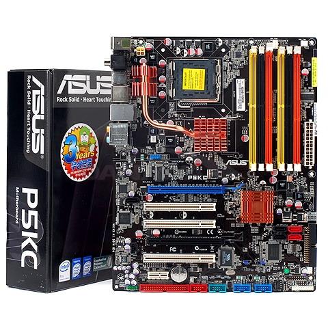 Asus P5KC Motherboard LGA 775 with CPU & 4GB RAM ...