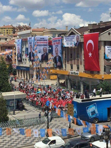 Binali Yıldırım Ankara Keçiören'de halka hitap etti