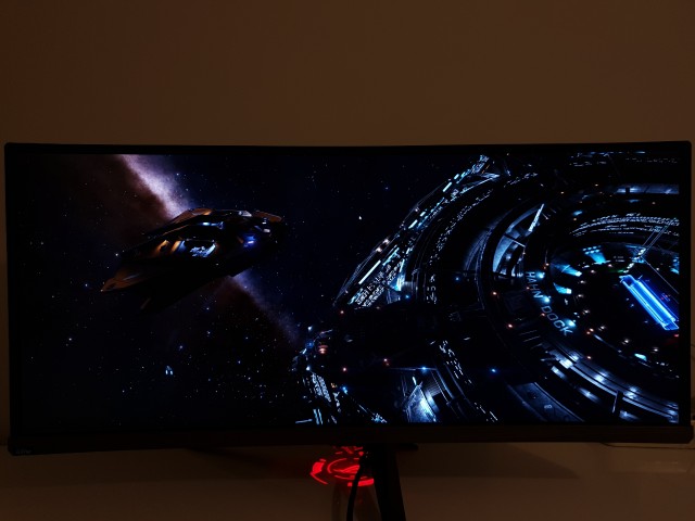 ASUS PG348Q 34 5ms 100Hz 3440x1440 Curved UltraWide IPS Gamer Monitör