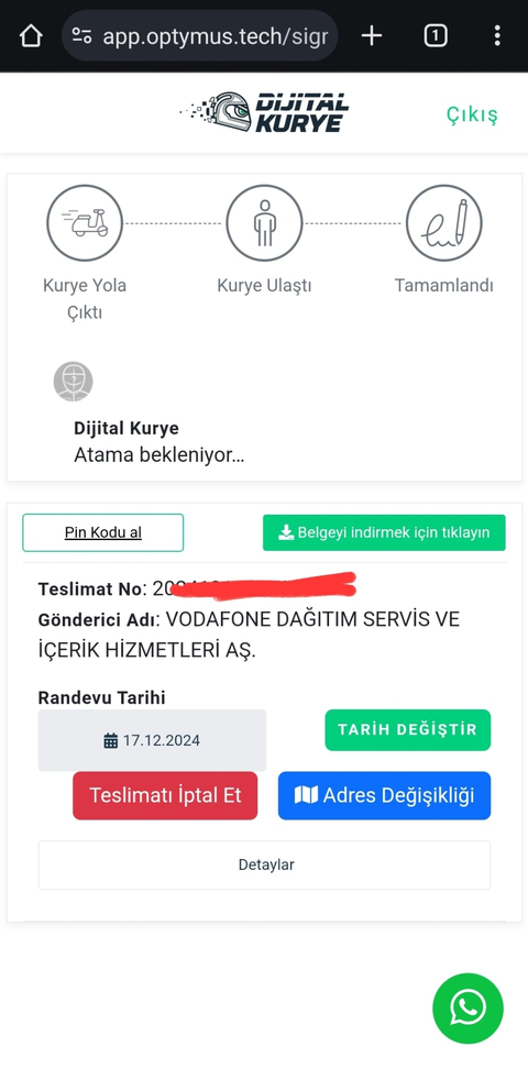 Vodafone 3GB 99₺ -10GB 143₺ - 20GB 179₺ - 30GB 230₺ - 60GB 324₺(22 Aralık Son)