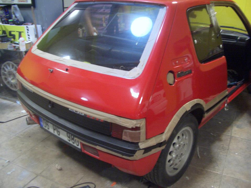  1991 Peugeot 205 GTI Araç Yenileme - Fast Care oto mini onarım