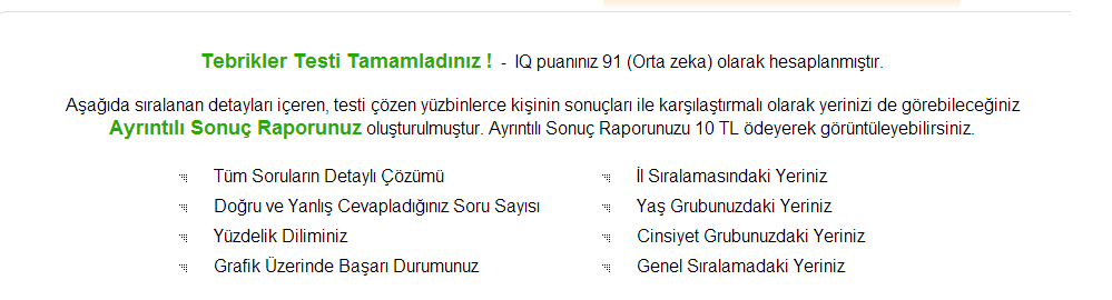  IQ seviyeniz kaç?