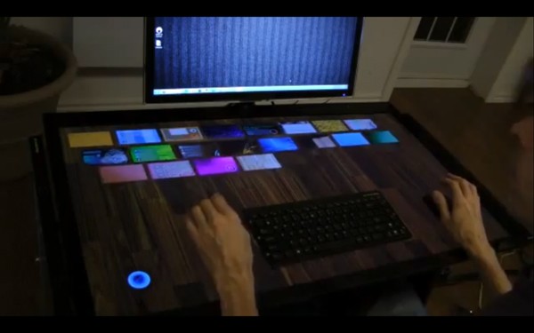 ExoPC'den 40 inçlik dokunmatik masa EXOdesk 