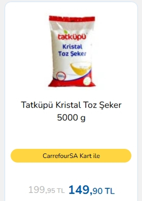 CarrefourSa Kart'la; indirimi yakala