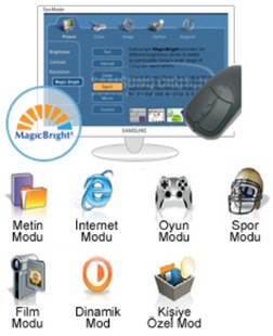  >> SATILIK >> SAMSUNG T200  20' LCD MONİTÖR + 17' SAMSUNG 793DF CRT MONİTÖR