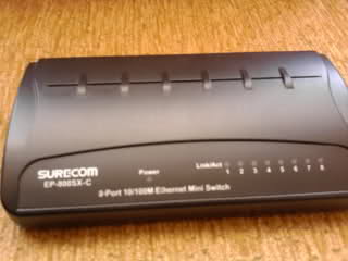  SURECOM EP-808SX-C 8 PORT ETHERNET SWİTCH