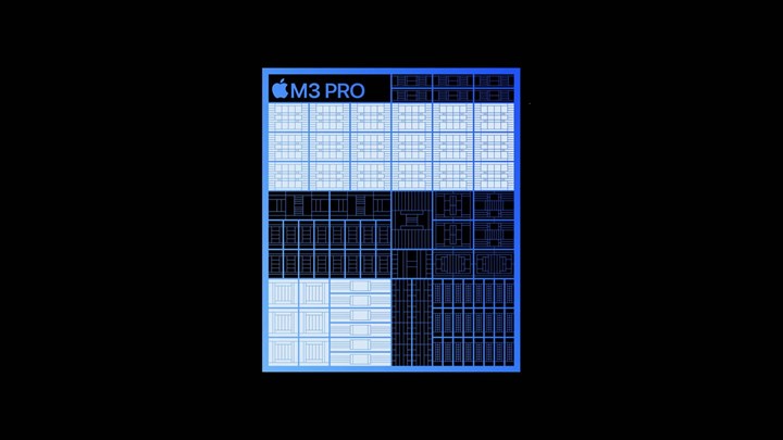 Apple M3 Pro, önceki nesil M2 Pro’dan daha az performans çekirdeğine sahip