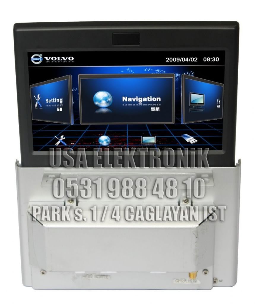 VOLVO ARACA ÖZEL DVD GPS CİHAZLARI S40-S60-XC90-V50-V70-C30 DVD GPS NAVİGASYON - GÜNCEL