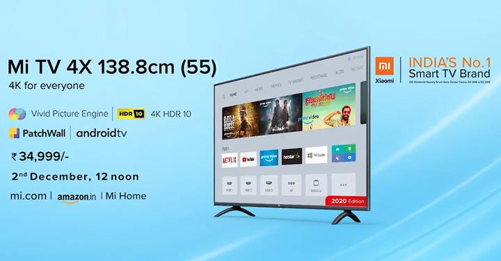 Xiaomi 'herkes için 4K' sloganıyla yeni bir televizyon duyurdu: Mi TV 4X 2020 Edition
