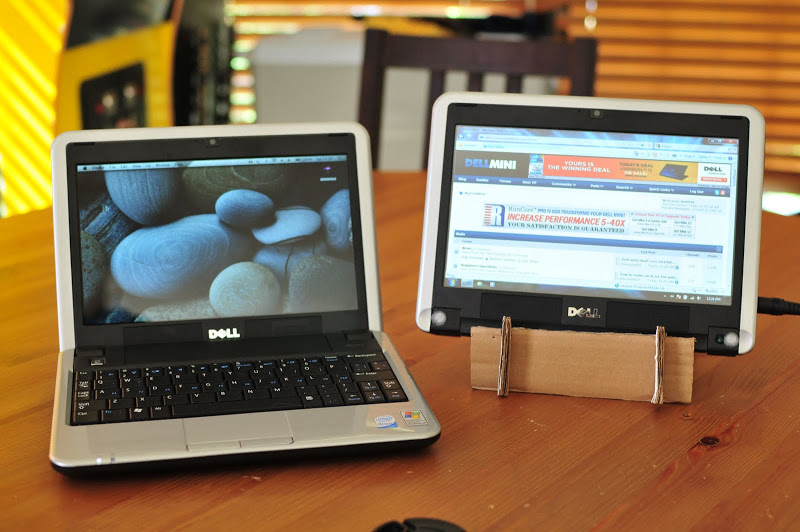  netbook tablet pc değişimi [(dell mini 9)bol fotolu]
