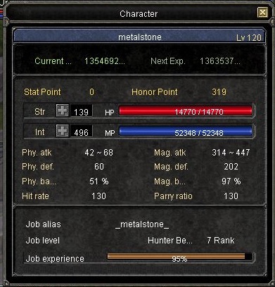  SATILDI - PAVO # metalstone # 120 LvL # WiZARD-CLERiC