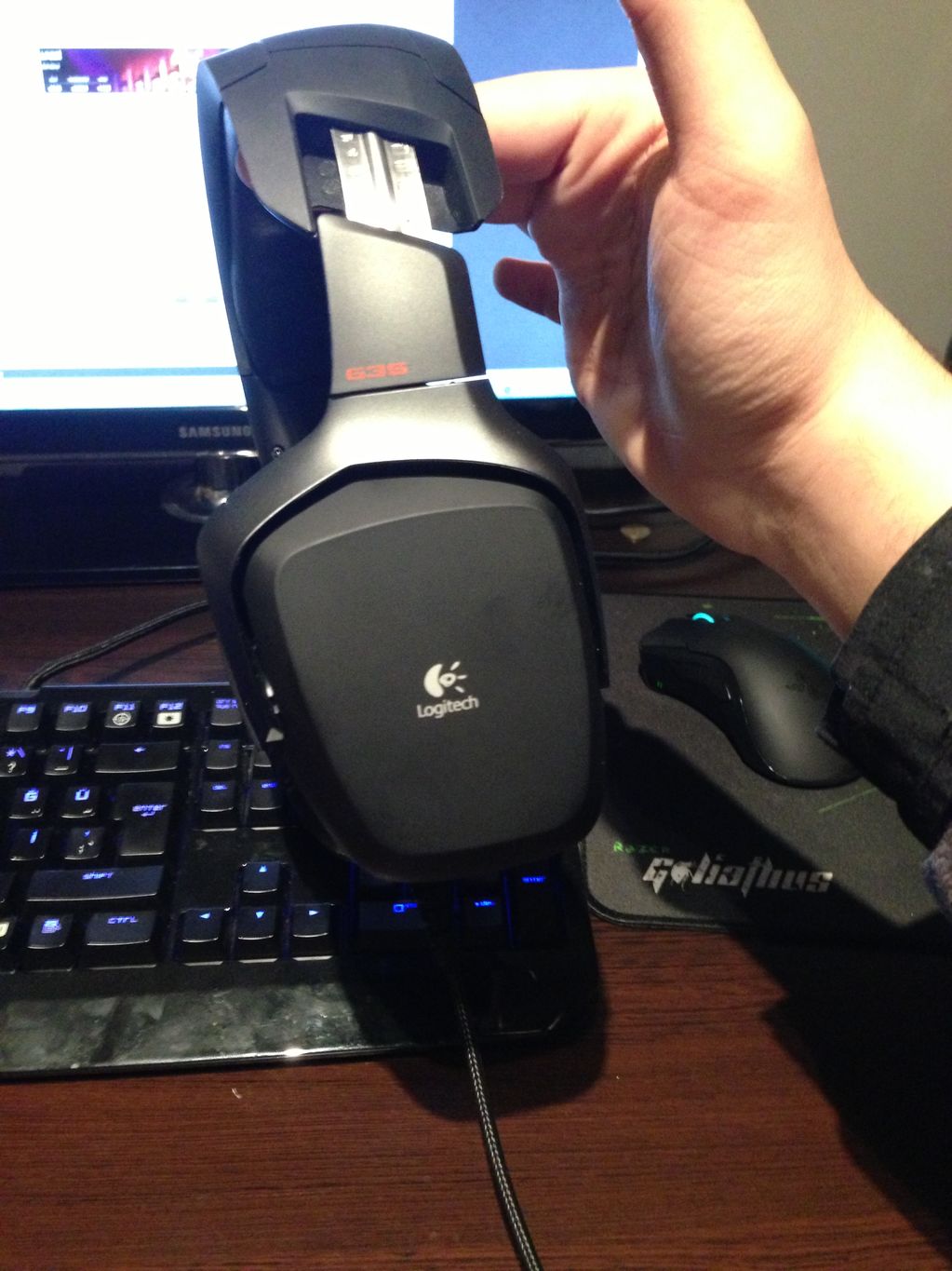  Satılık Logitech G35 ( 1 Haftalık Daha )