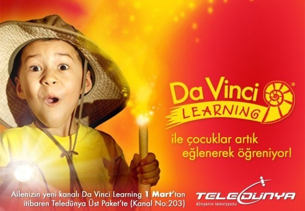  Da Vinci Learning Teledünya'da